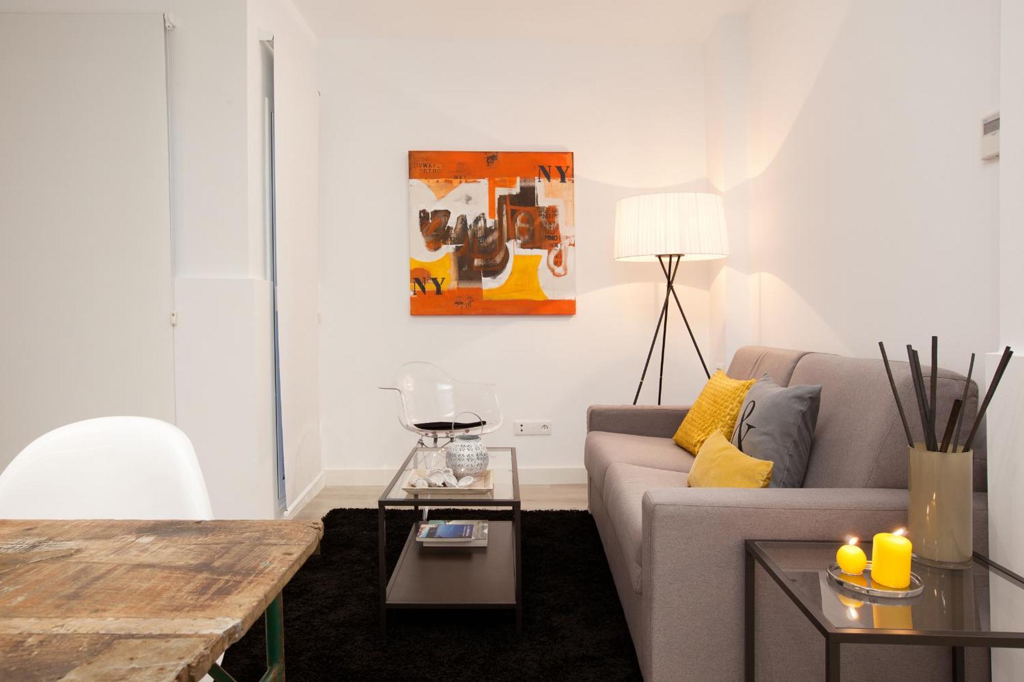 Click&Flat Seneca Suites برشلونة الغرفة الصورة